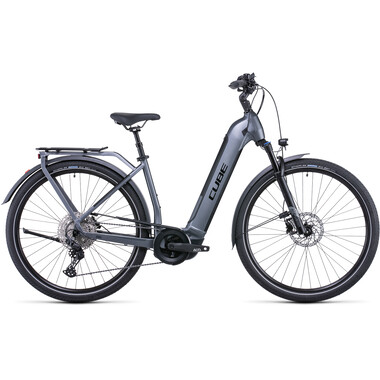 Bicicletta da Trekking Elettrica CUBE KATHMANDU HYBRID PRO 625 WAVE Grigio 2022 0